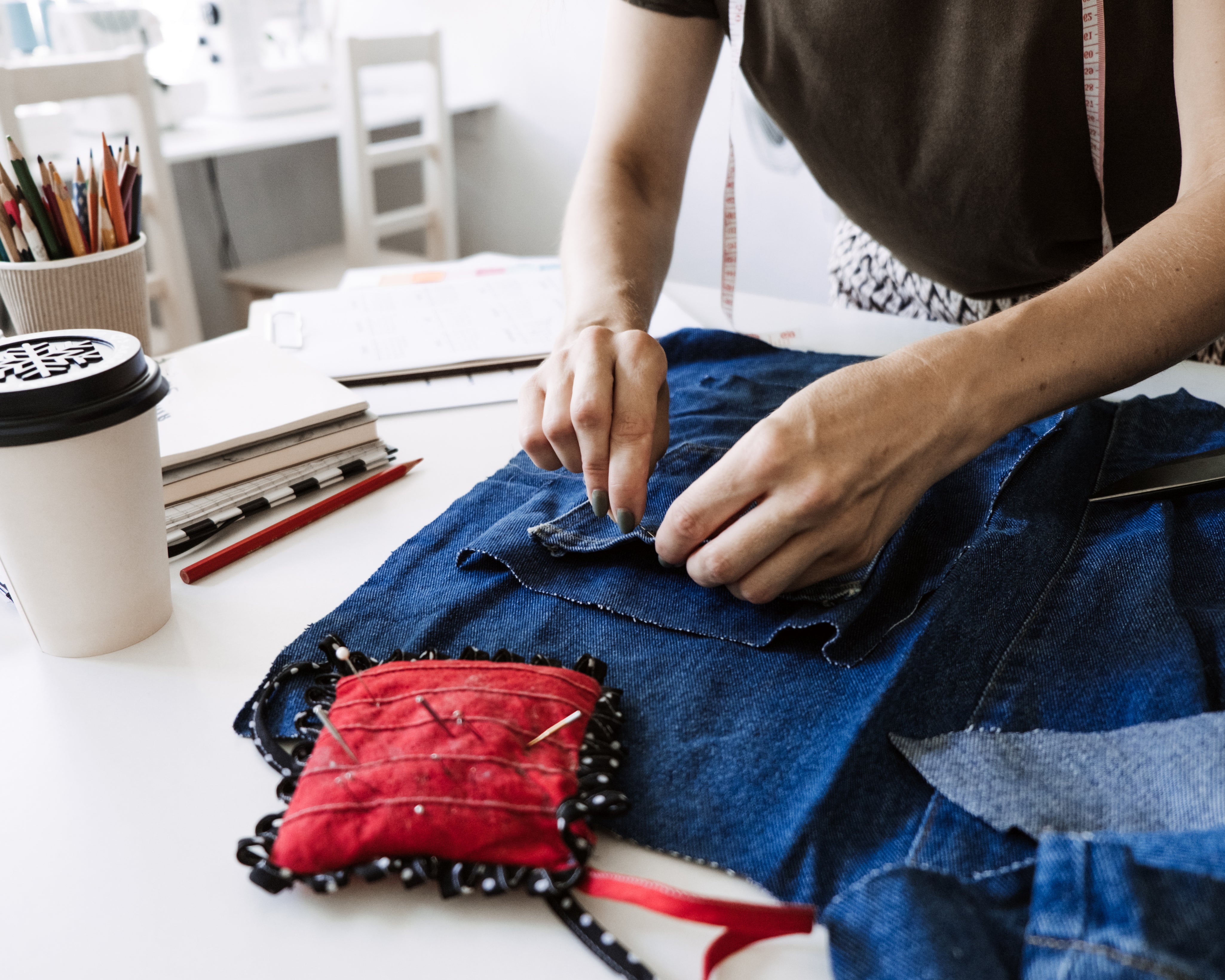 sustainable fashion - upcycling clothes