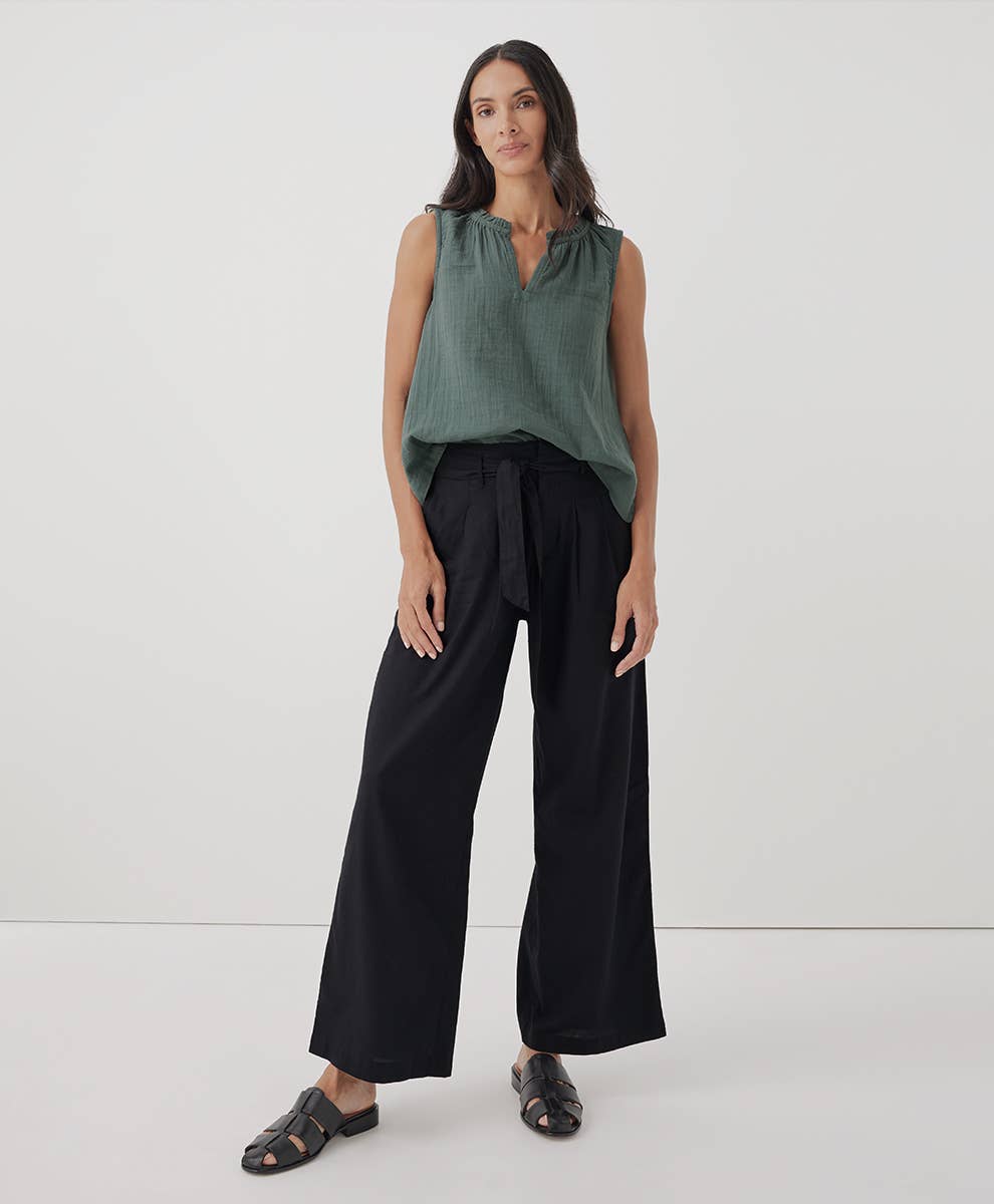 Sunset Light Gauze Trouser