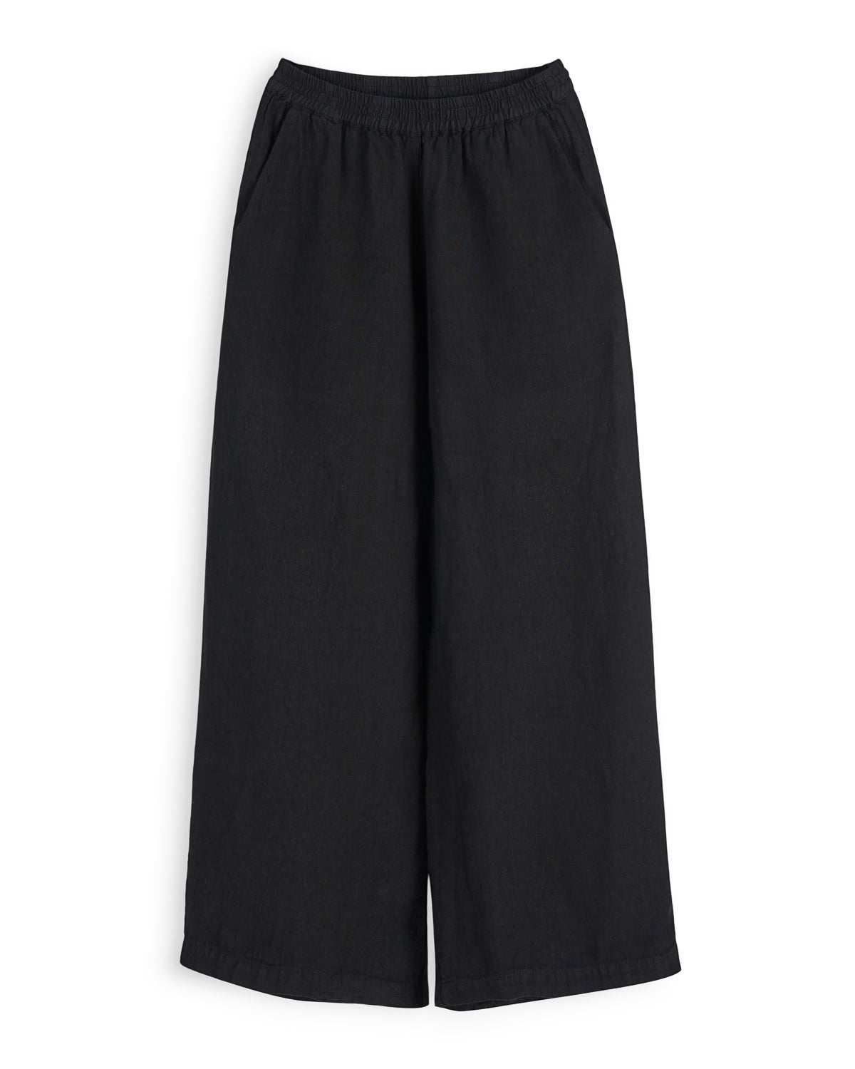 LINEN PANTS KIM IN BLACK