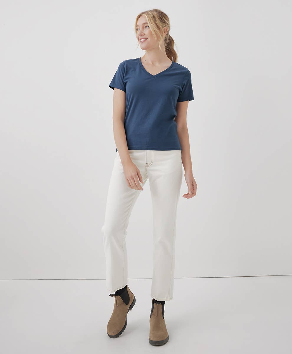 Softspun V-Neck Tee