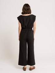 Black Organic Cotton Crop Pant - Everyday