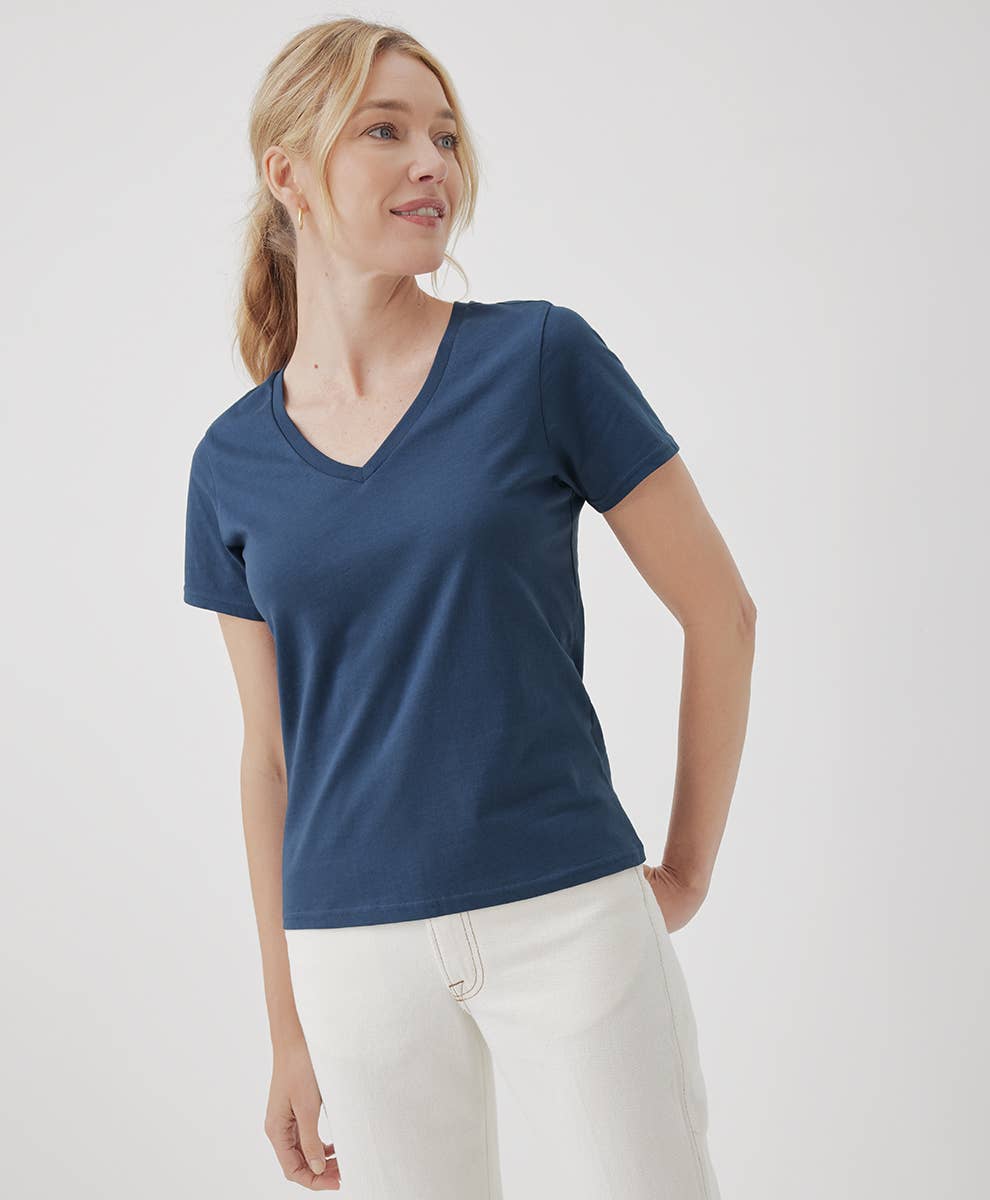 Softspun V-Neck Tee