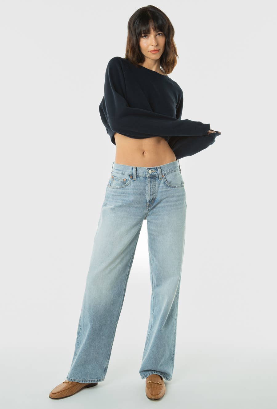 Stanton Relaxed Wide Leg - Arcadia